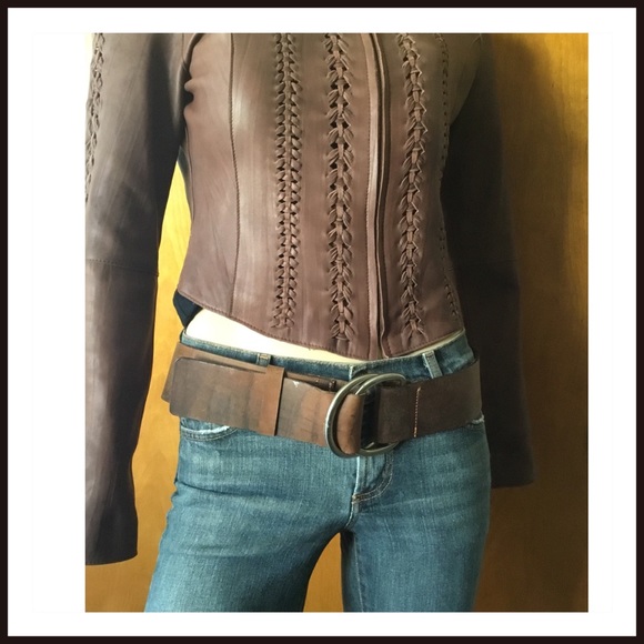 leather hip belt
